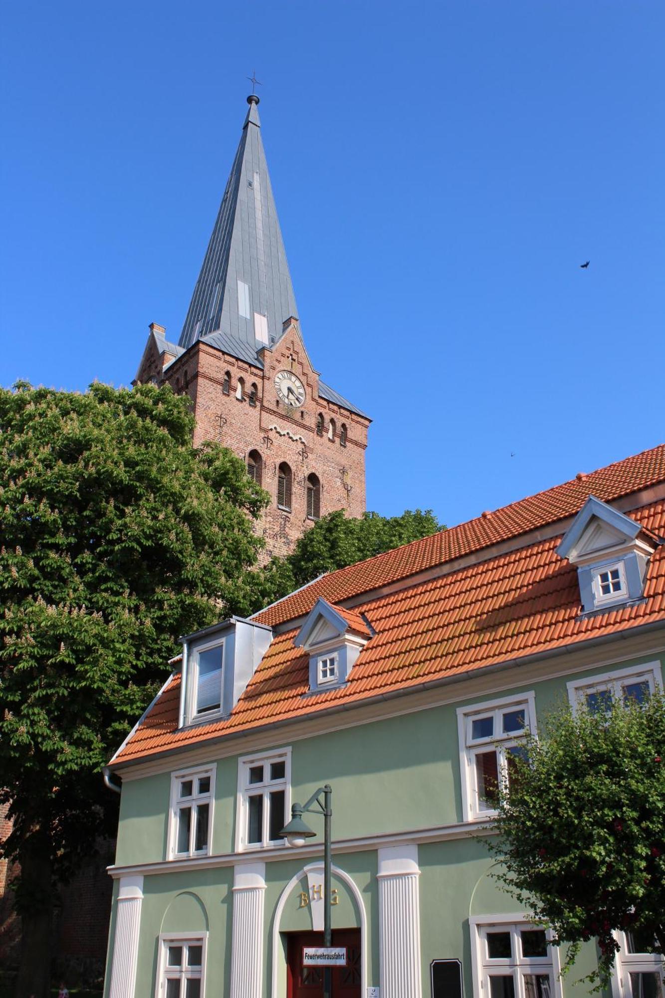 Schwalbennest Am Cafe Wunder Bar Apartamento Bad Sulze Exterior foto