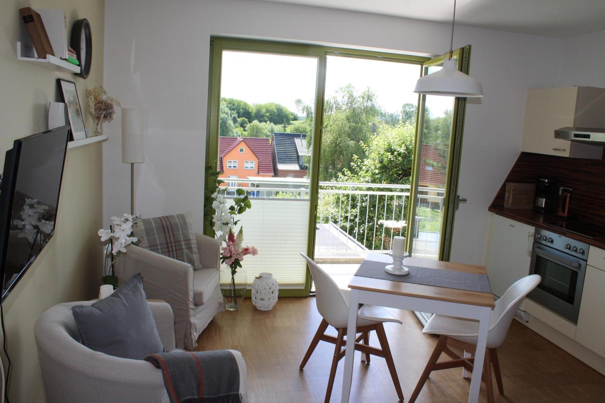 Schwalbennest Am Cafe Wunder Bar Apartamento Bad Sulze Exterior foto